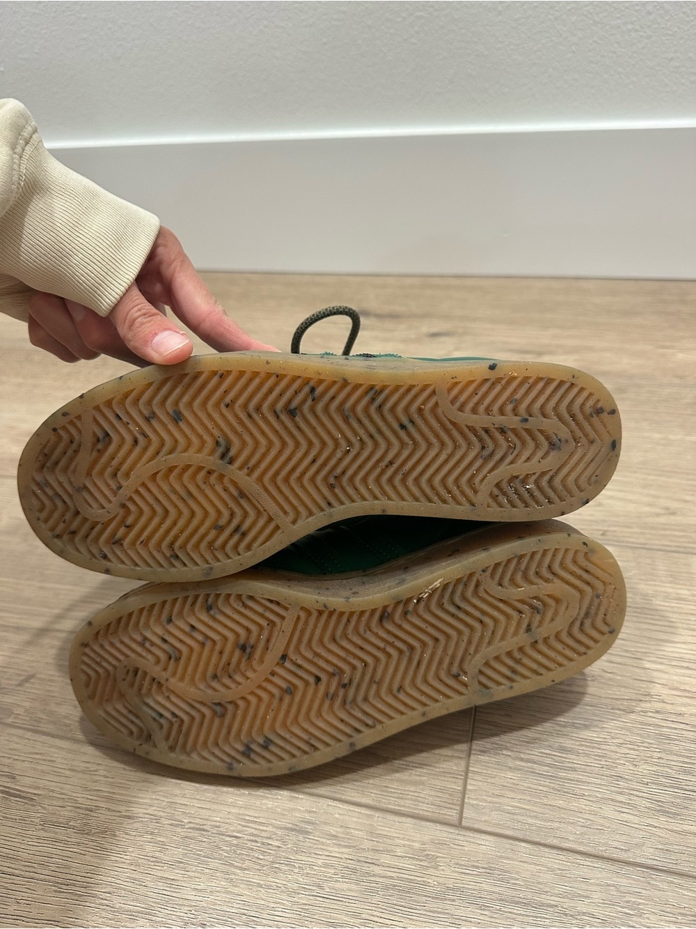 Adidas Superstar Mule ‘Plant and Grow’ in Collegiate Green slip on vegan - Picture 6 of 8